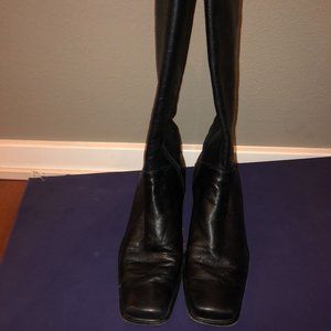 Stuart Weitzman Rancho Black Calf Boots